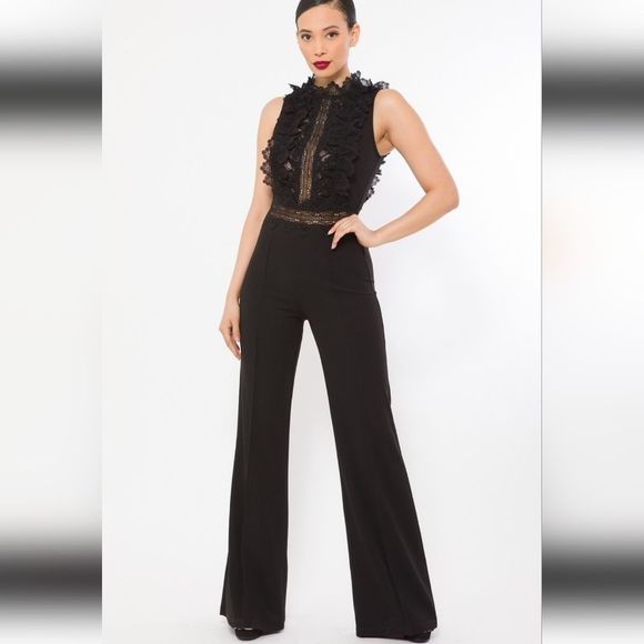 Flared fashion Jumpsuit - Picture 1 of 4